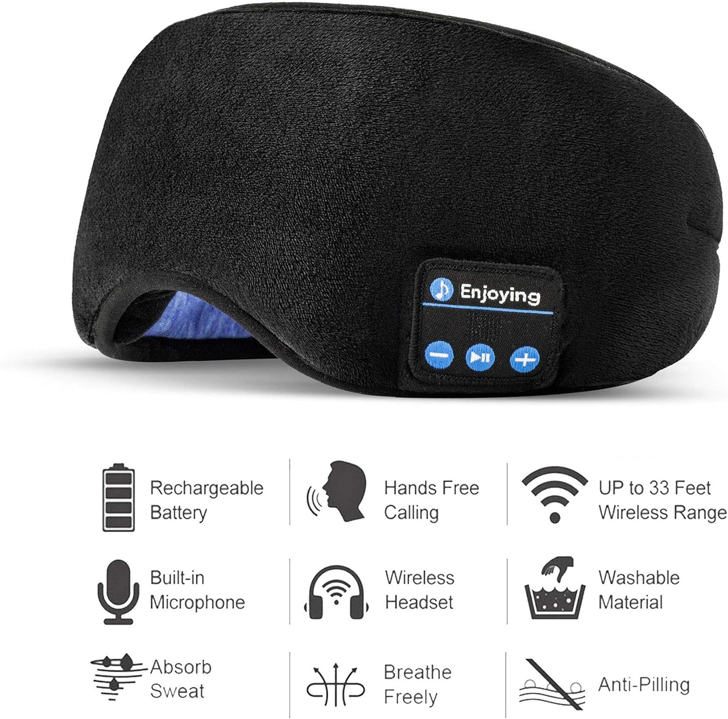 ANTIFAZ BLUETOOTH PARA DORMIR