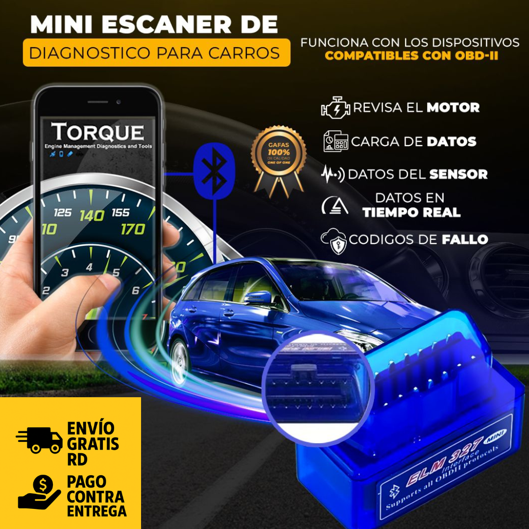 ESCANER PARA CARROS ELM 327