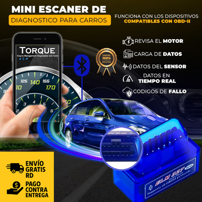ESCANER PARA CARROS ELM 327